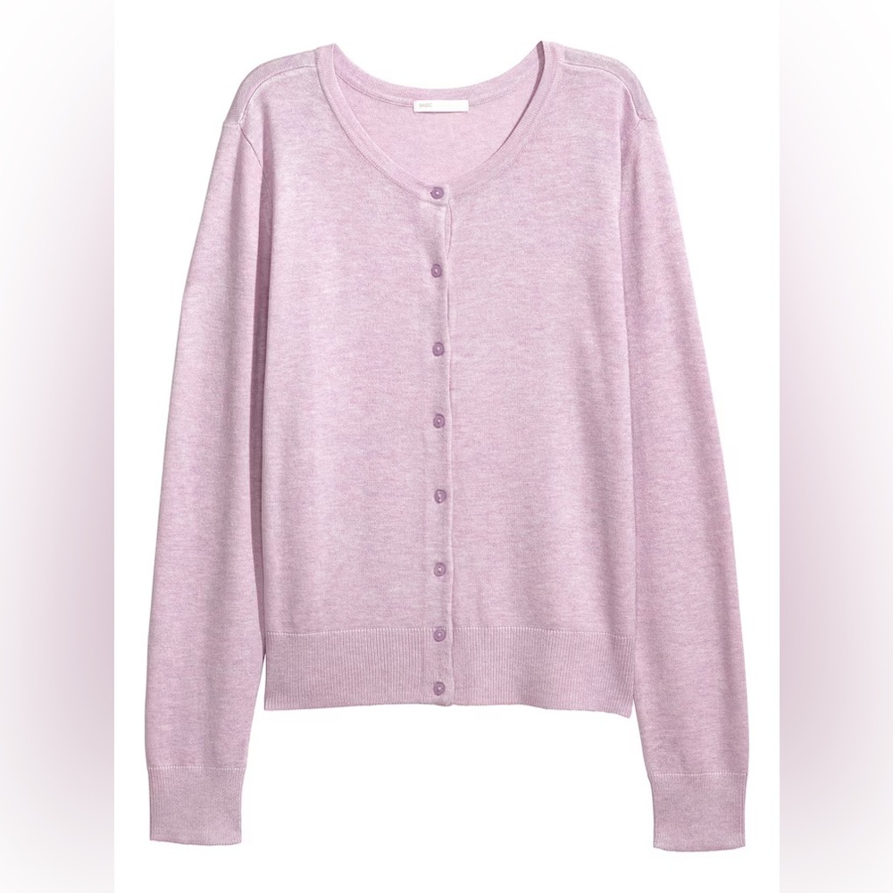 H&M Lavender Cardigan